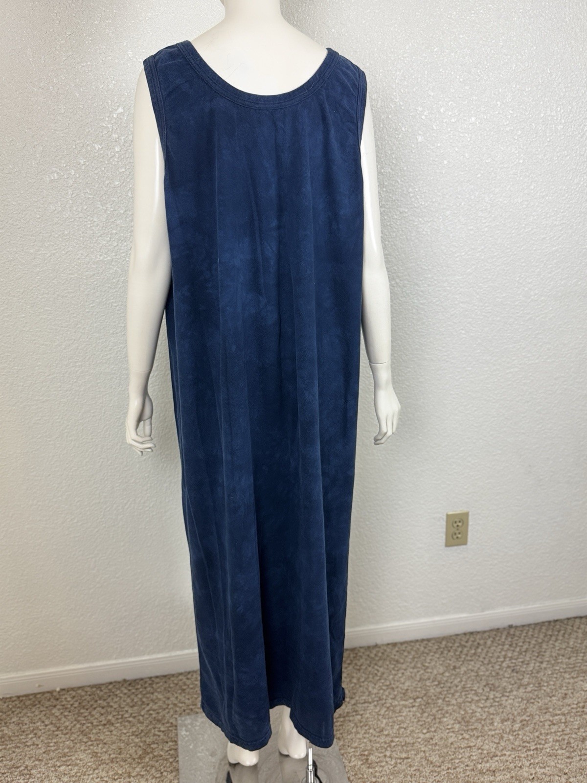 The Mountain Vintage Fairy Moon Blue Tie Dyed Crew Neck Shirt Size 2XL gallery