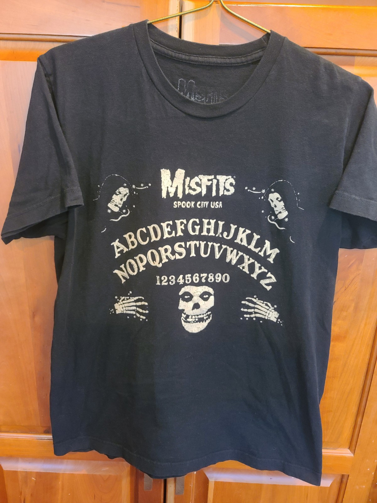 Misfits X Ouija Board Samhain Danzig Demon Goth Punk Rock Occult Band Shirt M gallery