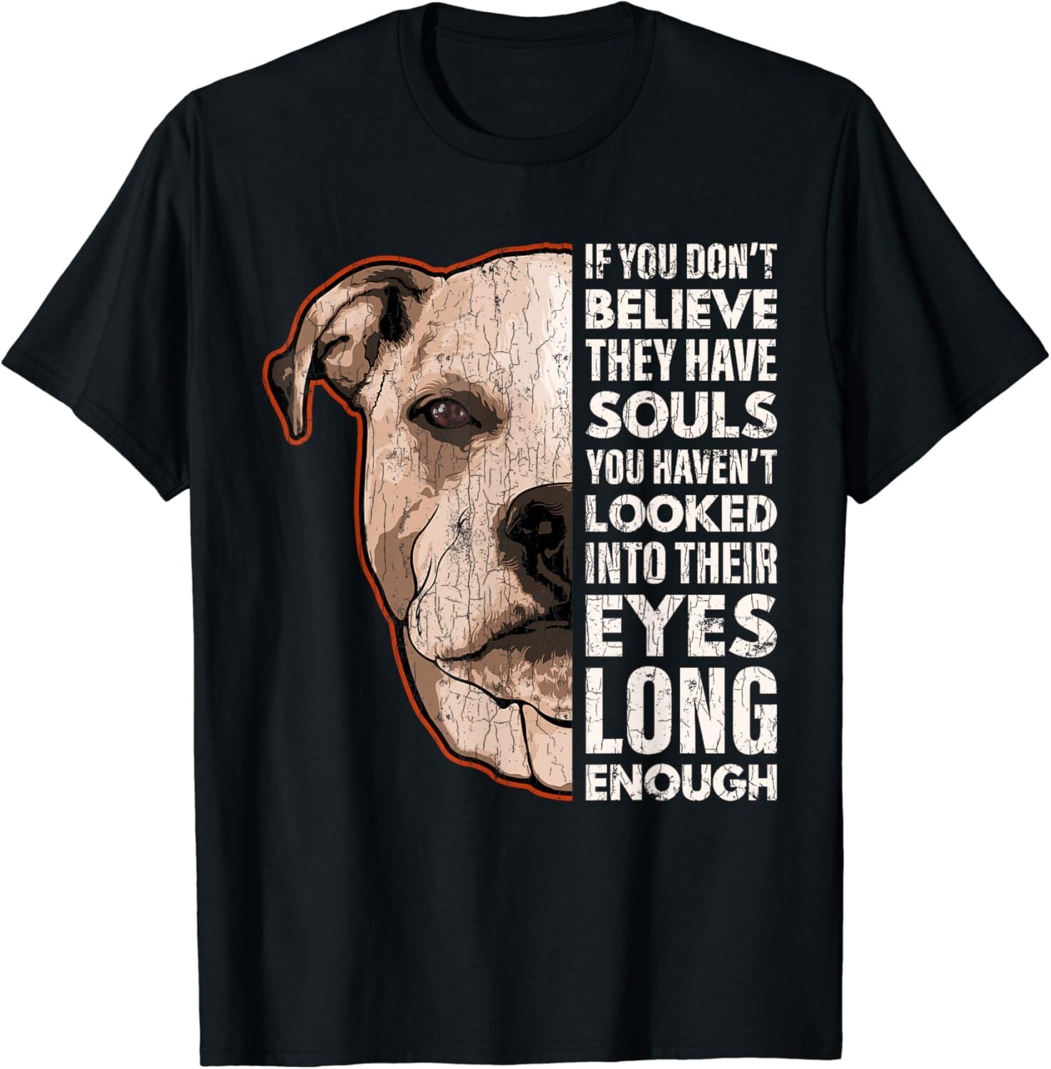 American Bulldog Apparel They Have Souls Funny Gift Unisex T-Shirt gallery