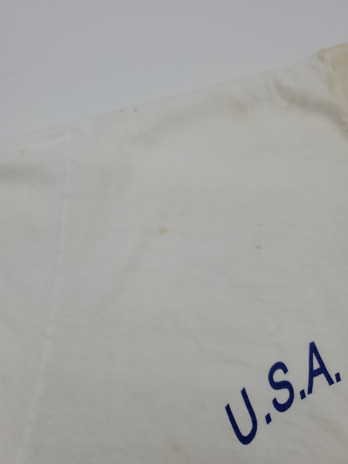 El Sol 1985 USA Shirt Large White Mens Peru Vintage..#0041 gallery