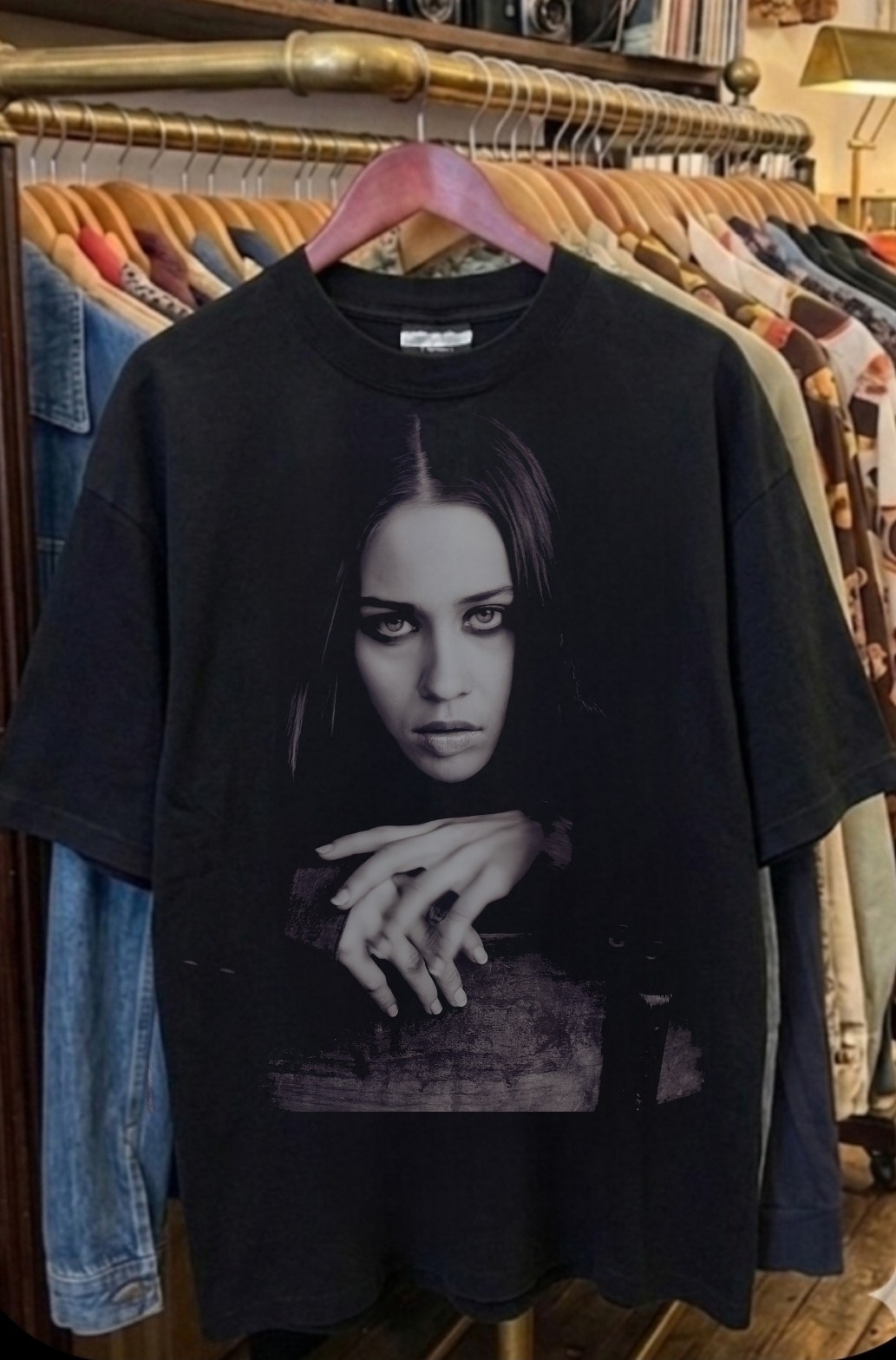 FIONNA APPLE classic 1990s promotional A SHAKA HEAVY GARMET SHIRT "MODERN" gallery