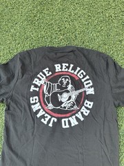 TRUE RELIGION BUDDHA Designer Graphic T-shirt, LARGE Gently Worn
