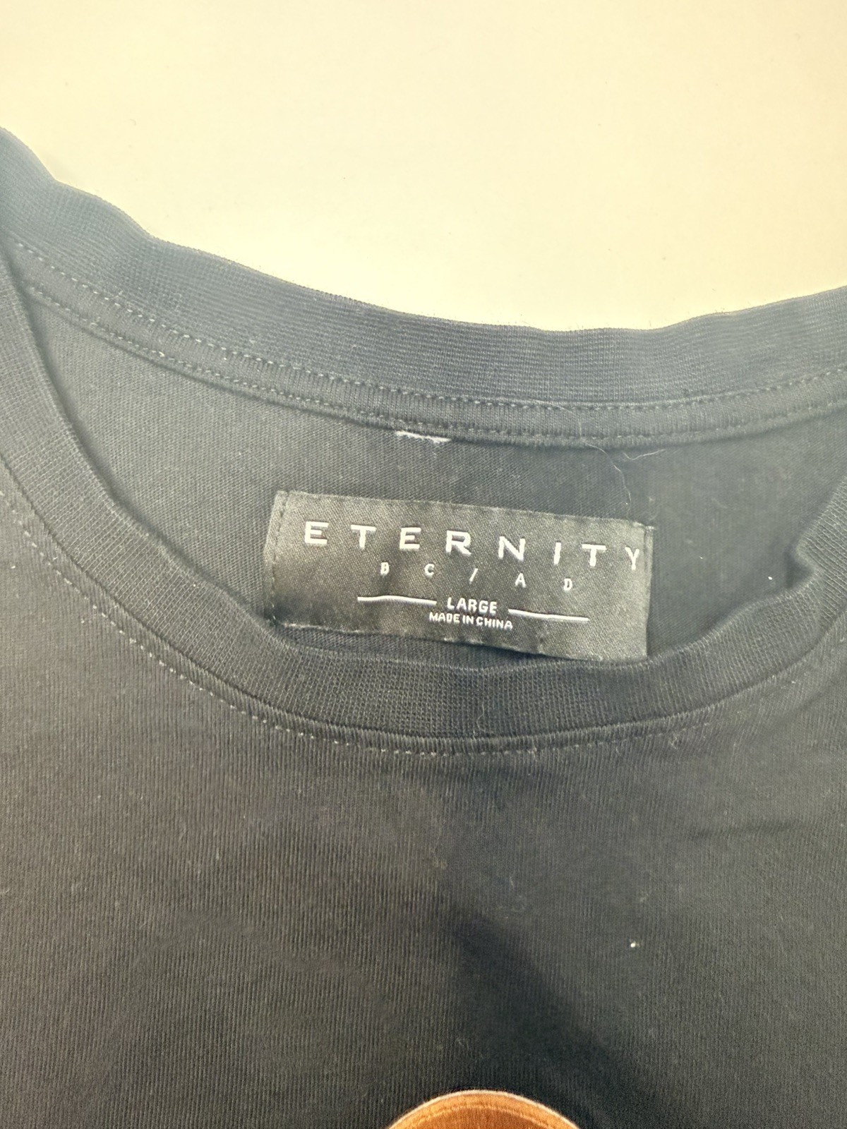 Eternity BC / AD Ride or Die Black Crew neck Tee Large gallery