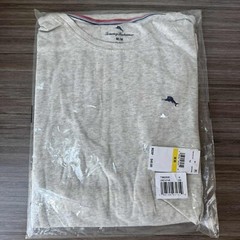 🎁 Tommy Bahama Lounge Tee Crew Neck T-Shirt Size M $40 in Grey
