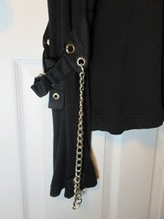 Vintage Tripp NYC Studs Chains Bondage Punk Goth Emo Daang Goodman EUC Black Lge