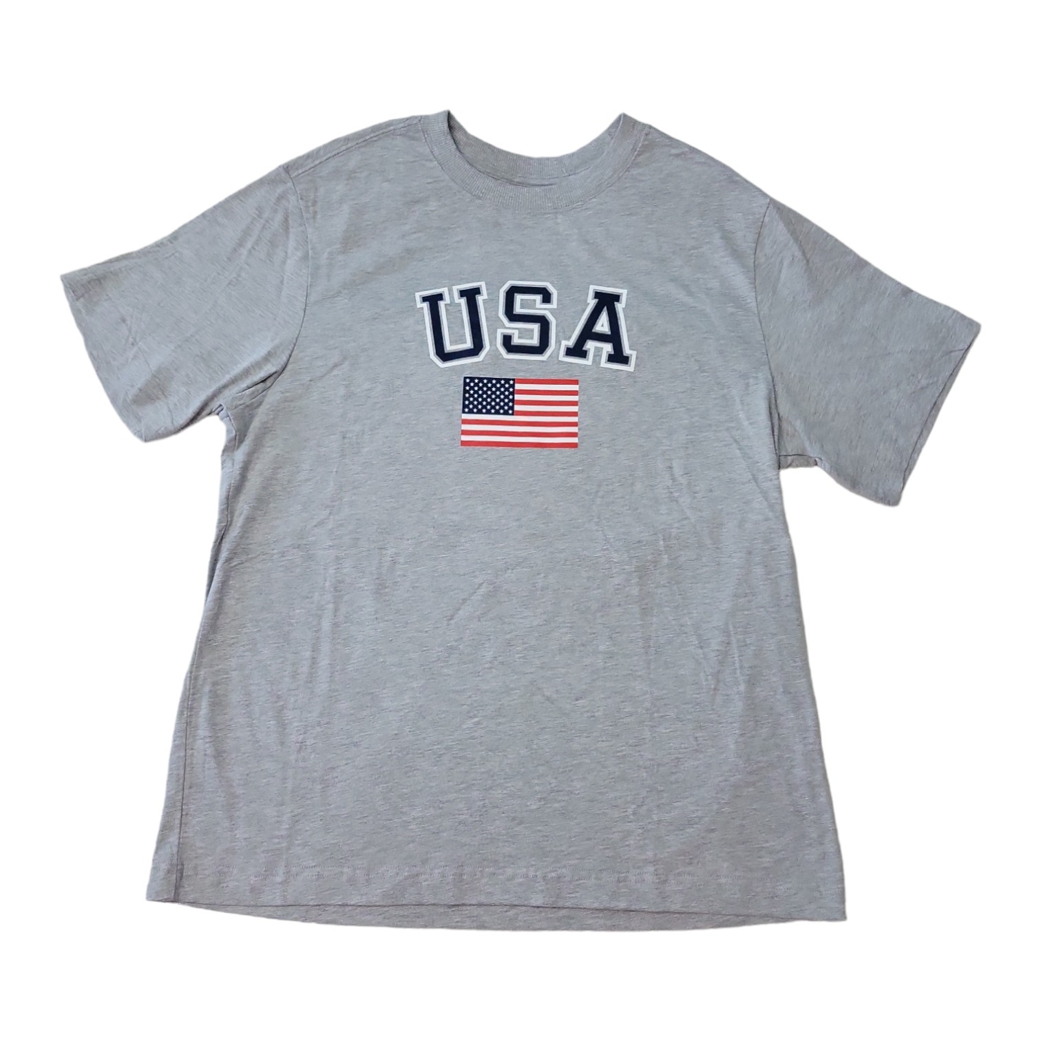 Member's Mark Adult Unisex Relaxed Fit Crew Neck Short Sleeve Americana Tee gallery