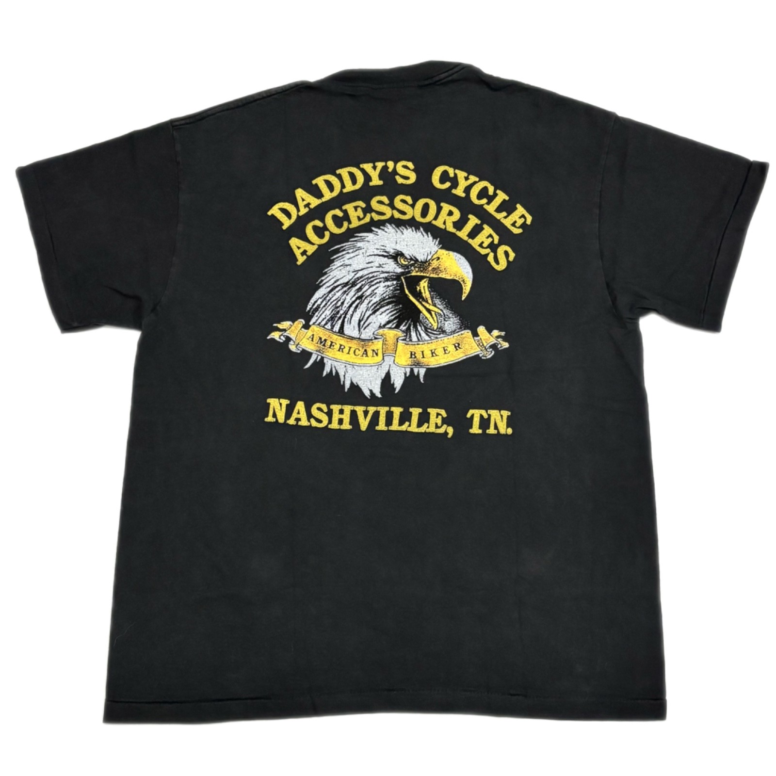 1988 Harley Davidson 3D Emblem The Strong Survive Bulldog Eagle XL Shirt REPRINT gallery