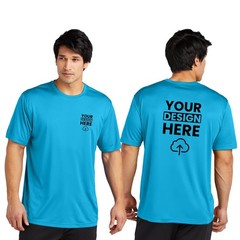 Sport-Tek PosiCharge Re-Compete Custom Printed Gym Tee Gift For Him ST720 S-3XL