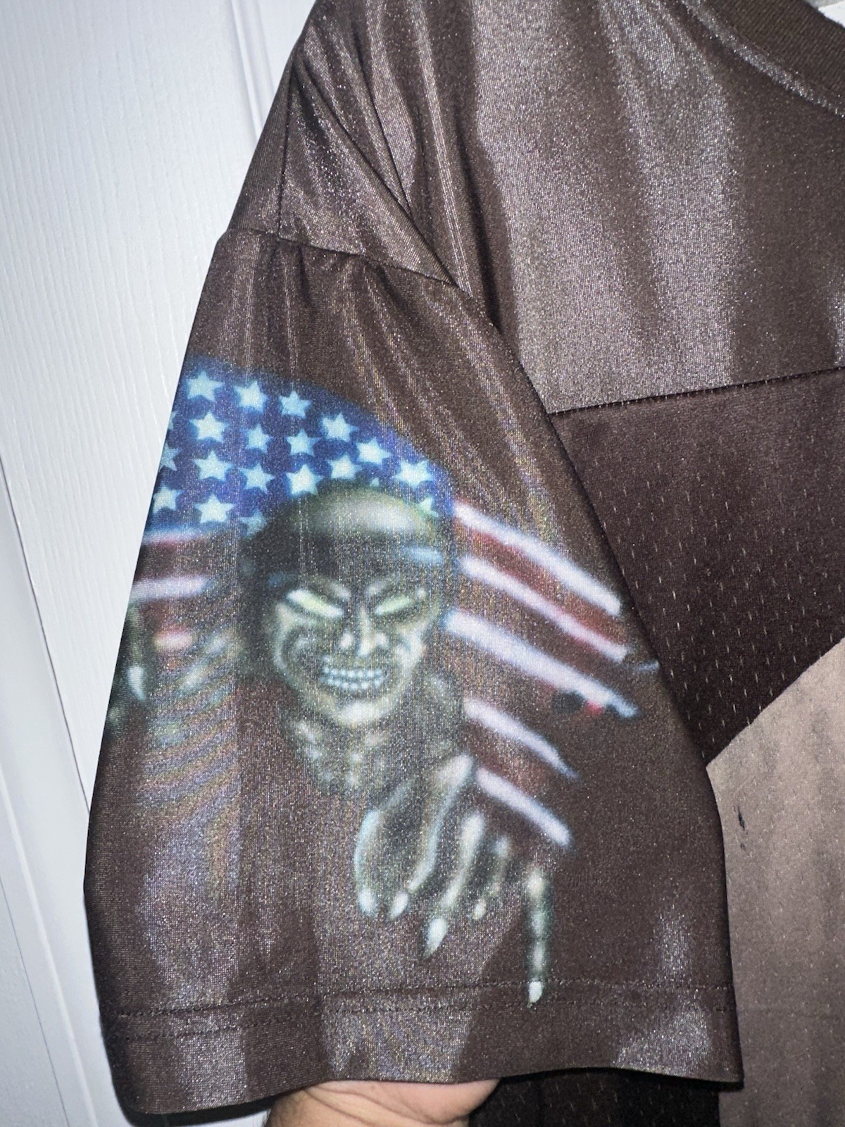 Travis Scott MetLife One Night in Utopia Football Jersey Size Large gallery