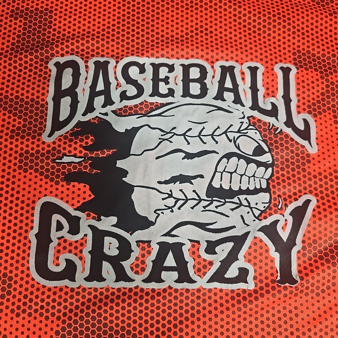 Sport-Tek Baseball Crazy Shirt 2XL Orange Camo Mesh ST370 Performance Tee gallery