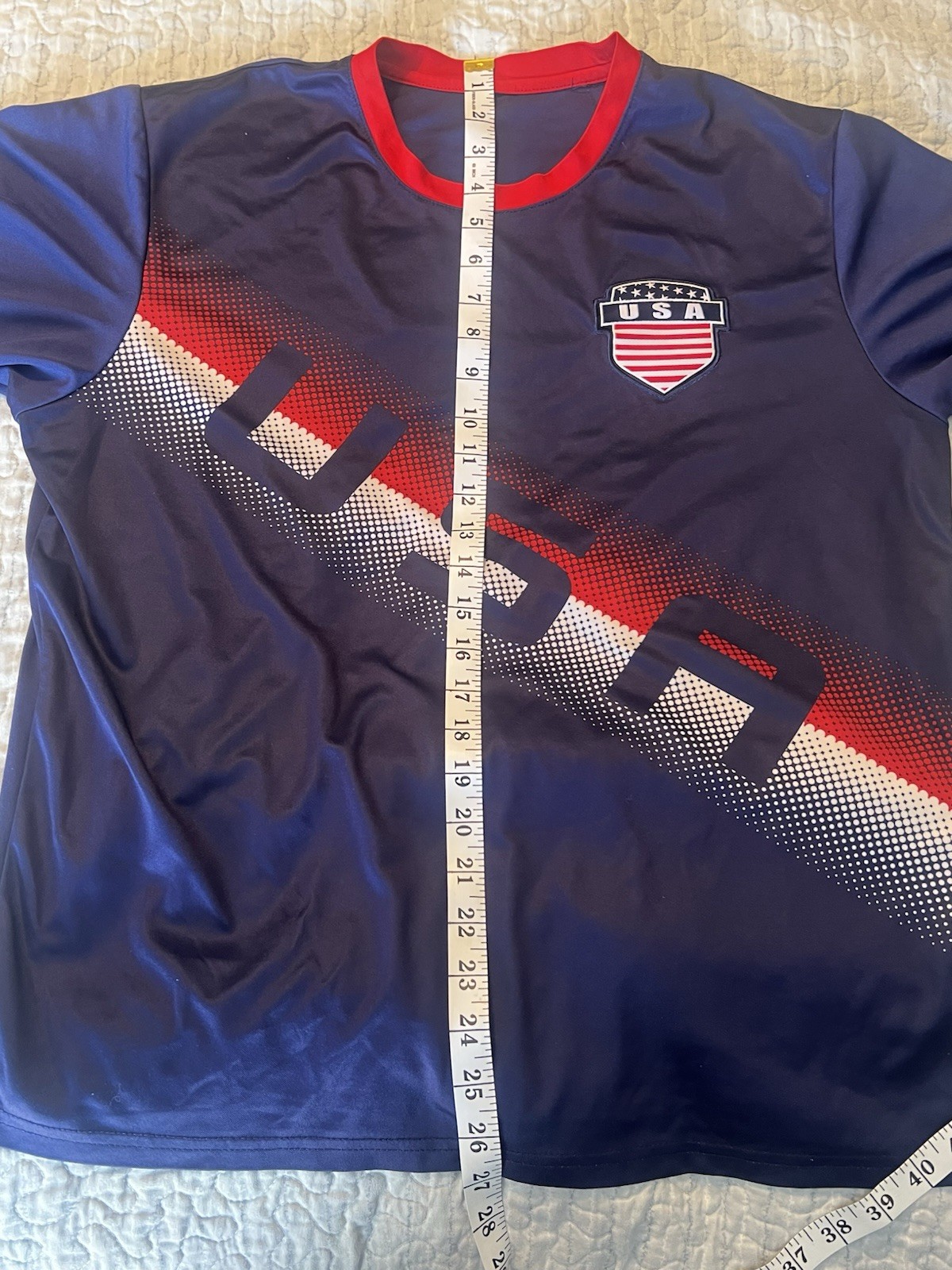 USA Patriotic Graphic Tee Men's 2X-Large (See measurements) gallery