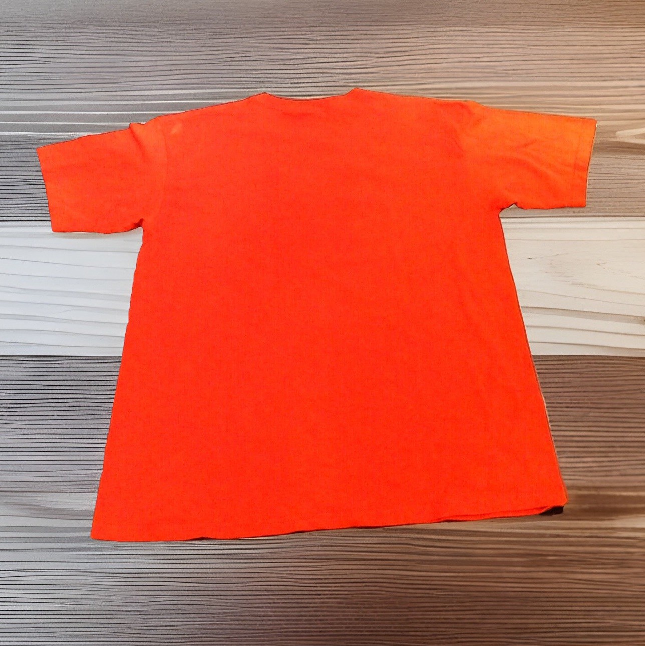 Vtg CIUDAD DE Mexico Graphic YAZBEK Men's LARGE Temple Mayor Burnt Orange Crew gallery