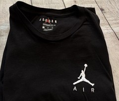 Jordan Tshirt Mens Medium Black Jumpman Air Logo Short Sleeve Standard Fit