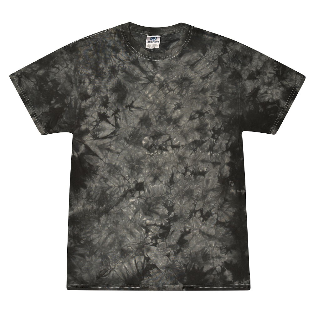 Pick a Black Tie Dye T-Shirts Adult S M L XL 2XL 3XL Cotton Colortone gallery