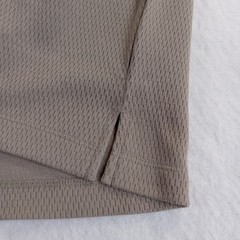 Goodfellow & Co Mens Size M Vintage Textured Crew Neck Long Sleeve Shirt Taupe