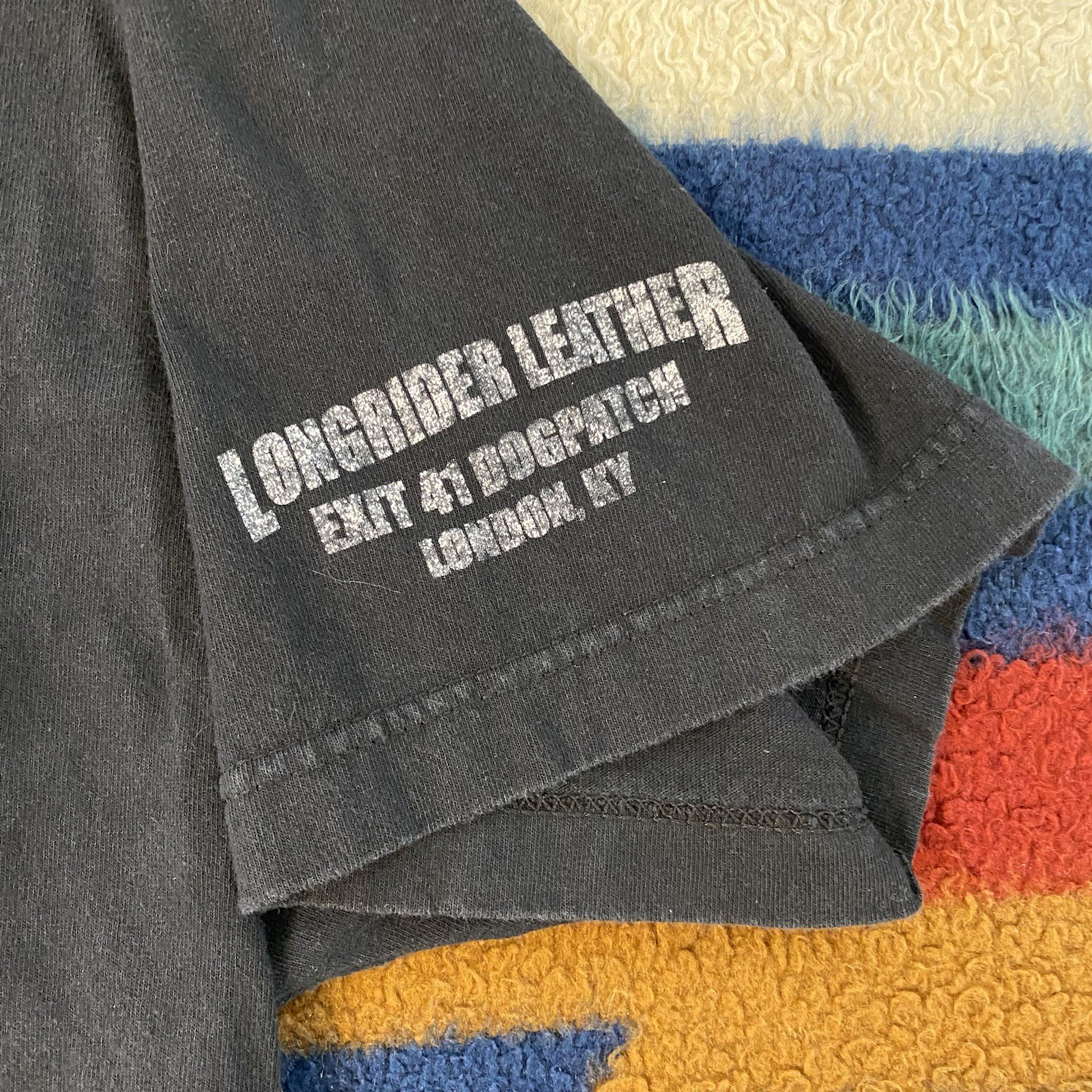 Vintage 2010 Hot Leather Motorcycle Bikers Only Roadhouse Black 2XL T-Shirt gallery