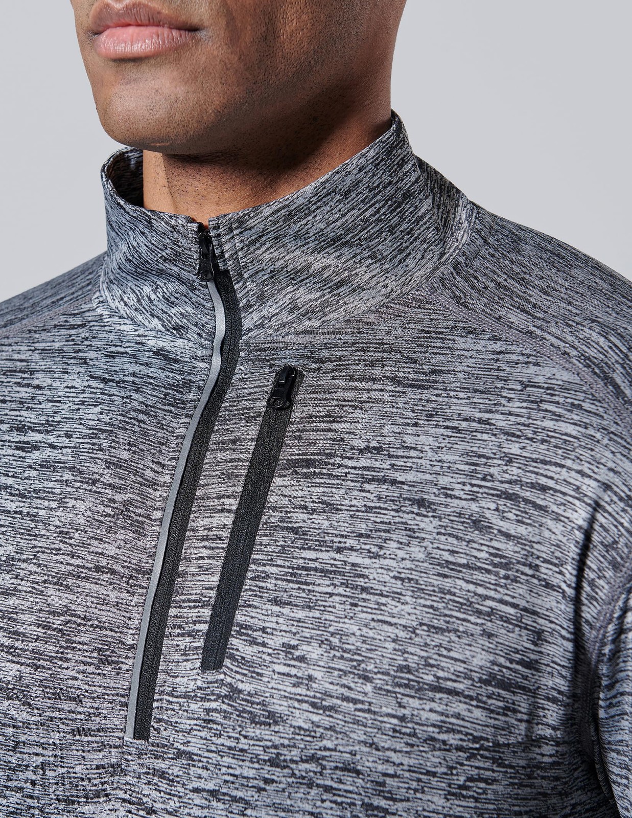 3-Pack Men’s Quarter-Zip Pullover – Lightweight Long Sleeve Athletic Jackets,... gallery