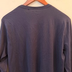 Quince Tee Set 100% Pima Cotton Luxe Touch Long Sleeve Lot of 2 Olive Navy NWOT