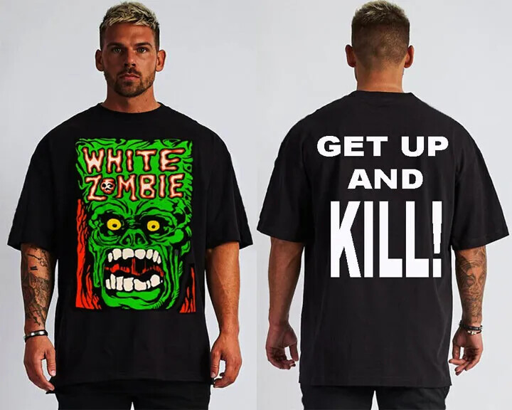 WHITE ZOMBIE GROOVE METAL ROCK BLACK T SHIRTS MEN'S SIZES gallery