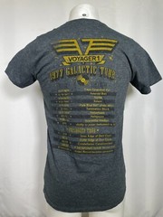 NASA Voyager 1 VSauce Exclusive 1977 Galactic Tour Gray T-Shirt Men’s MEDIUM