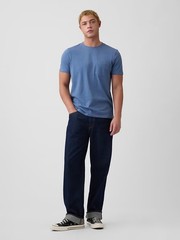 Gap Shirt Mens Medium Blue Everyday Soft Original Pocket Crew Tee $25 MSRP NWT M