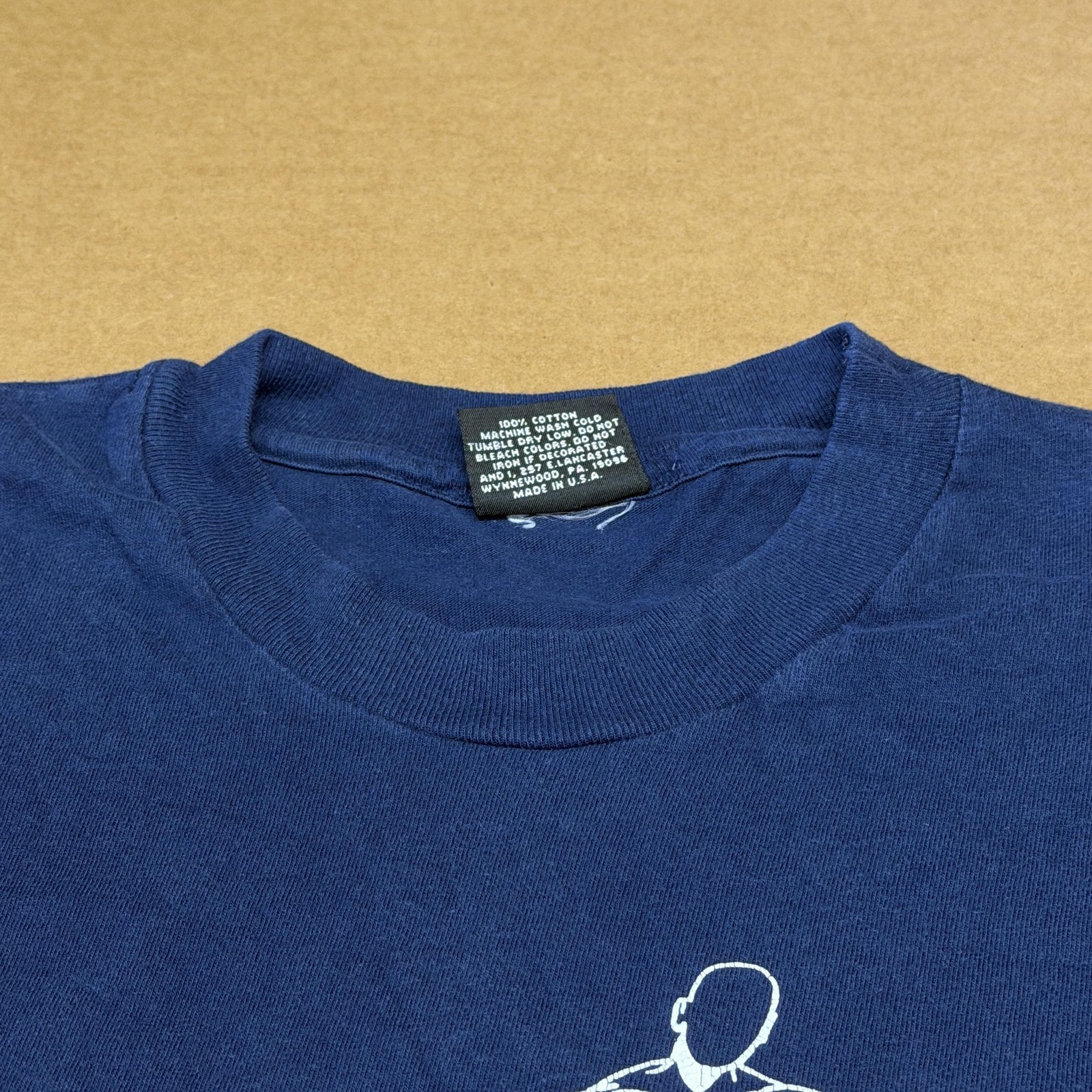Vintage AND1 Shirt Mens Medium Blue Basketball Player Logo Graphic Tee USA gallery