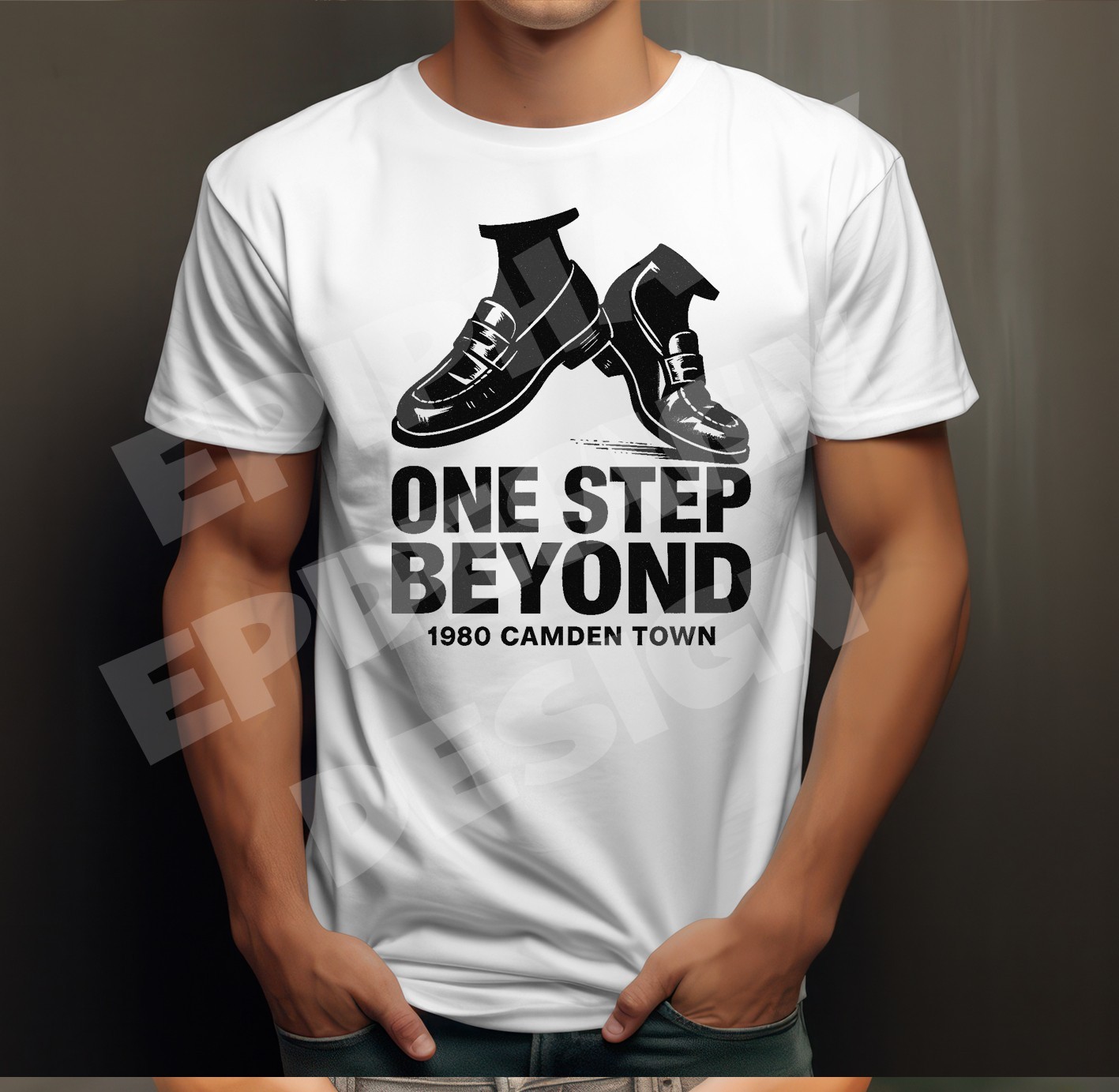 Madness Men’s T-Shirt SKA Music 2Tone The Specials One Step Beyond Camden Town