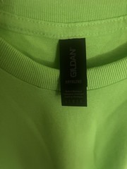 Gildan Men’s Modern/Fitted Lime Size Large