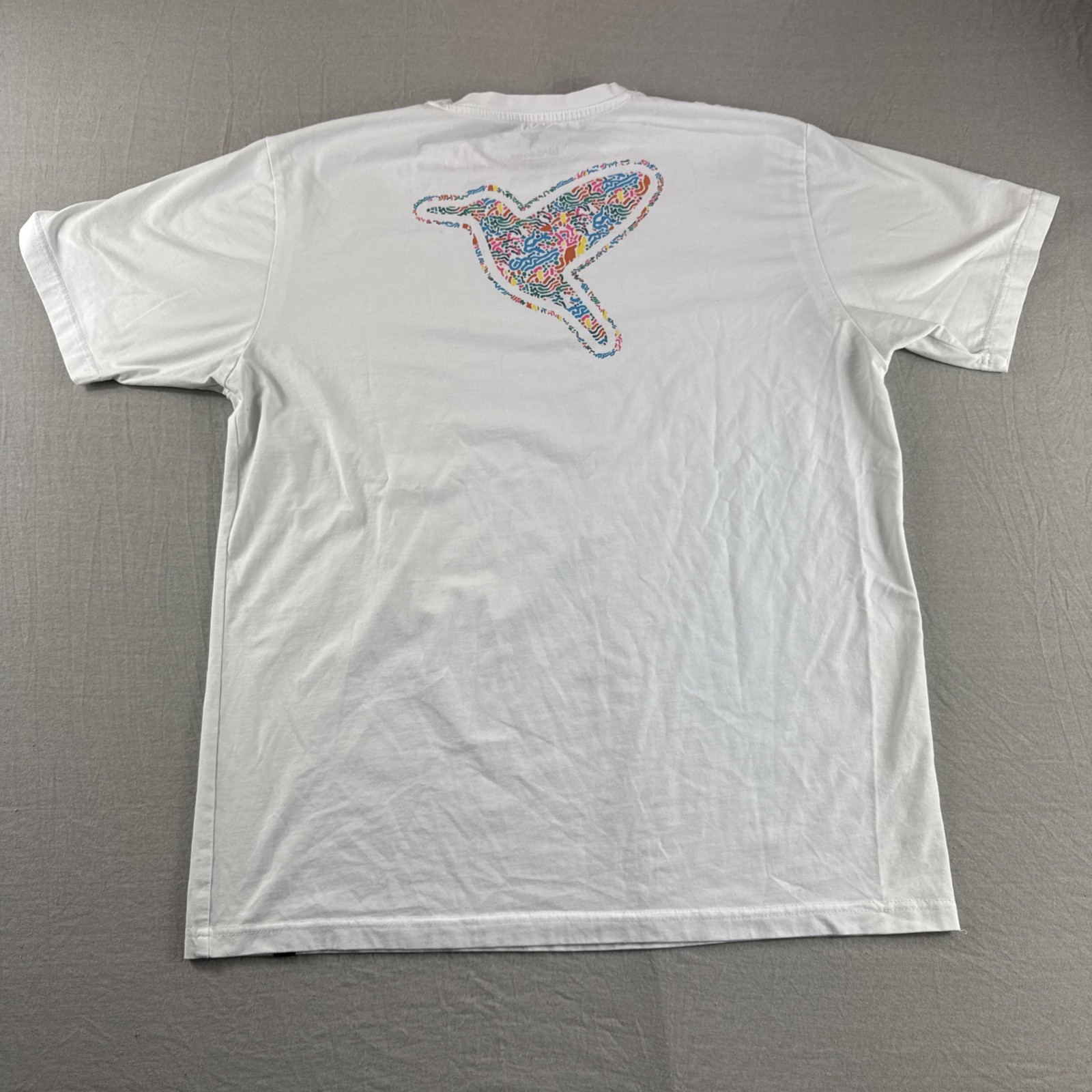 Bird Dogs T-Shirt Mens XL White Short Sleeve Crewneck Performance Preppy Casual