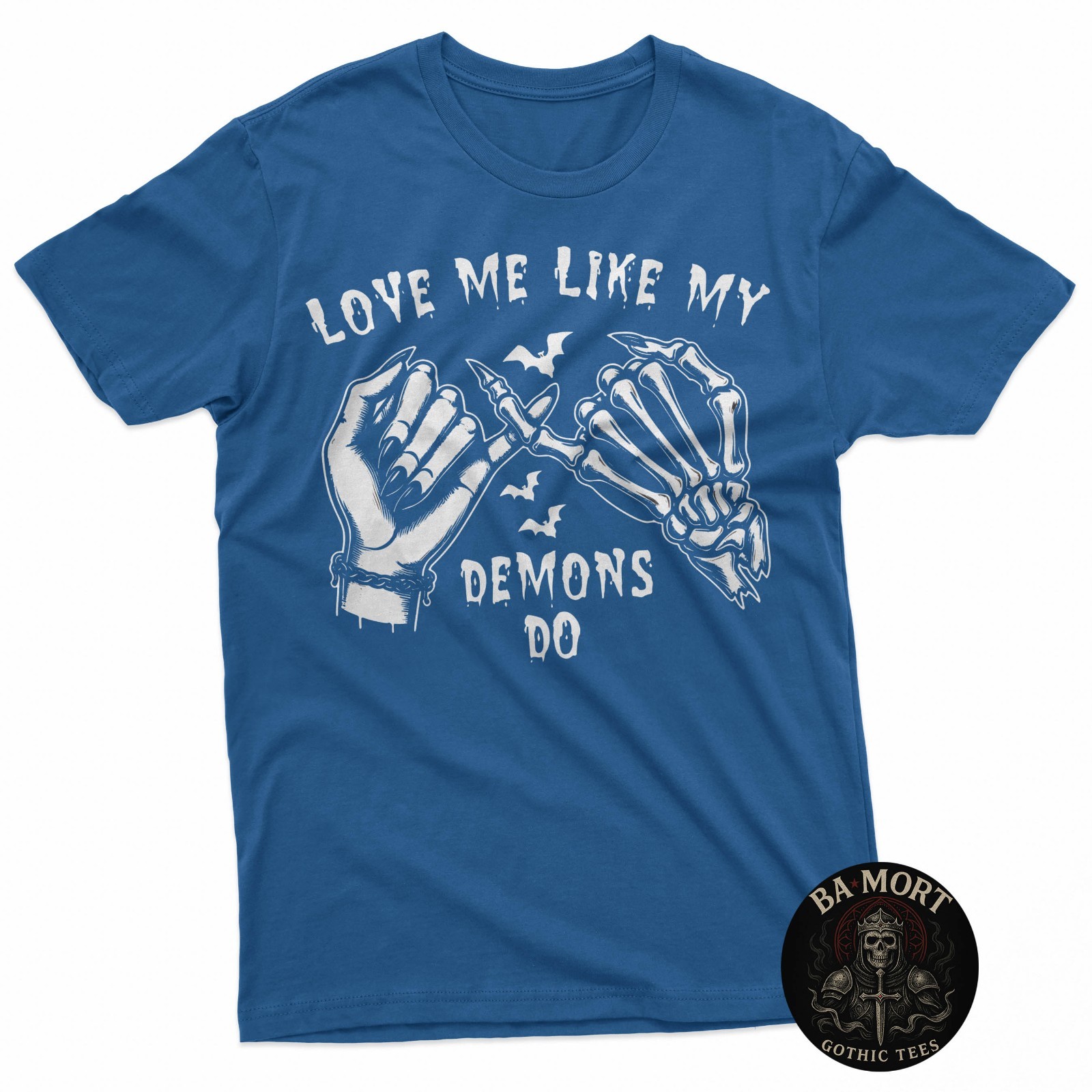 Love Me Like My Demons Do Emo Punk Gothic Goth Occult T-Shirt gallery
