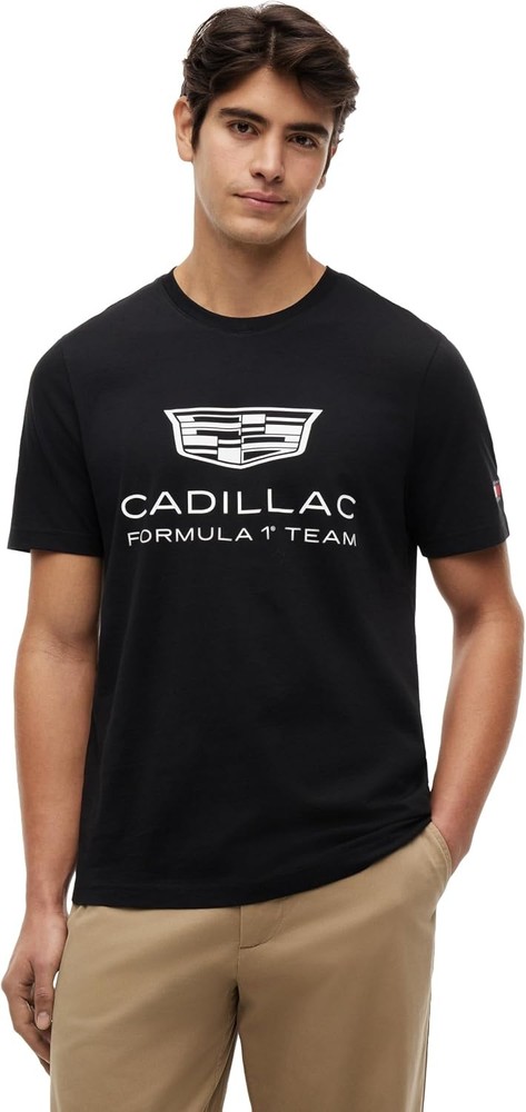 Tommy Hilfiger Men’s F1 Short Sleeve Shield Graphic Tee Cotton