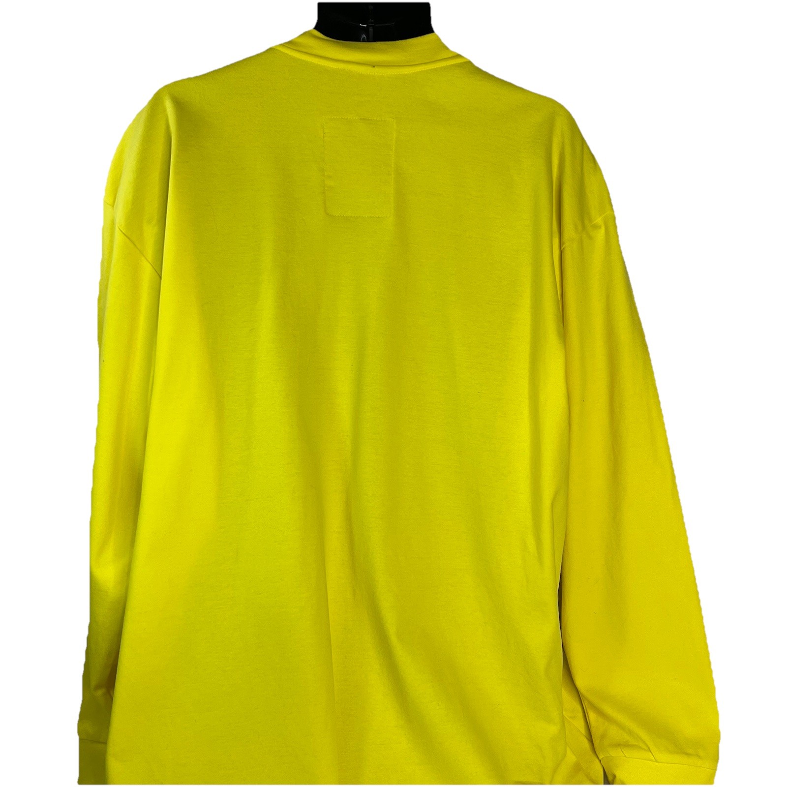 Just In Trend 3XL Men’s Safety Yellow FR Long Sleeve T-Shirt 100% Cotton gallery