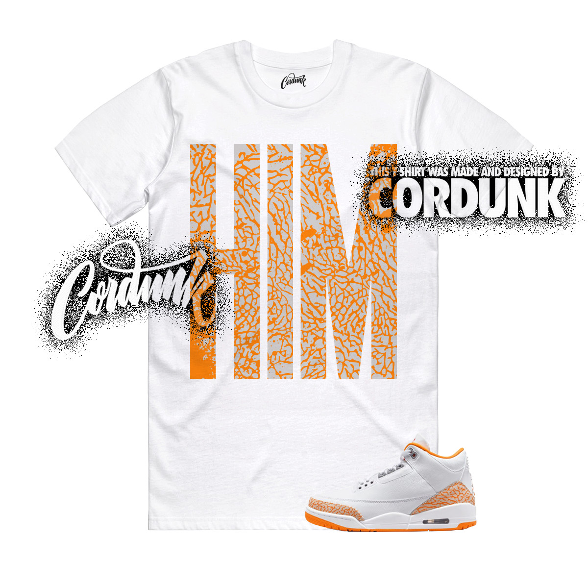 3 Orange Citrus White Cement Grey Multi Color 11 T Shirt Match HIMTALL gallery