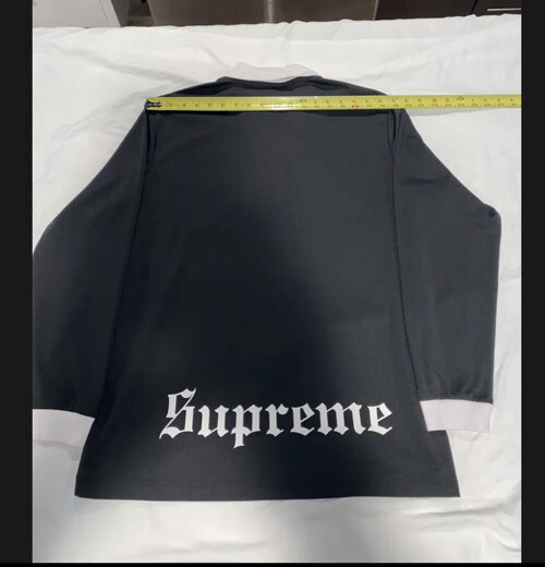 SUPREME SIDELINE L/S POLO RUGBY IN GOD WE TRUST SIZE L LARGE SS16 gallery