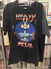 90s Wile E. Coyote Heavy Metal Single Stitch Black Tag XL