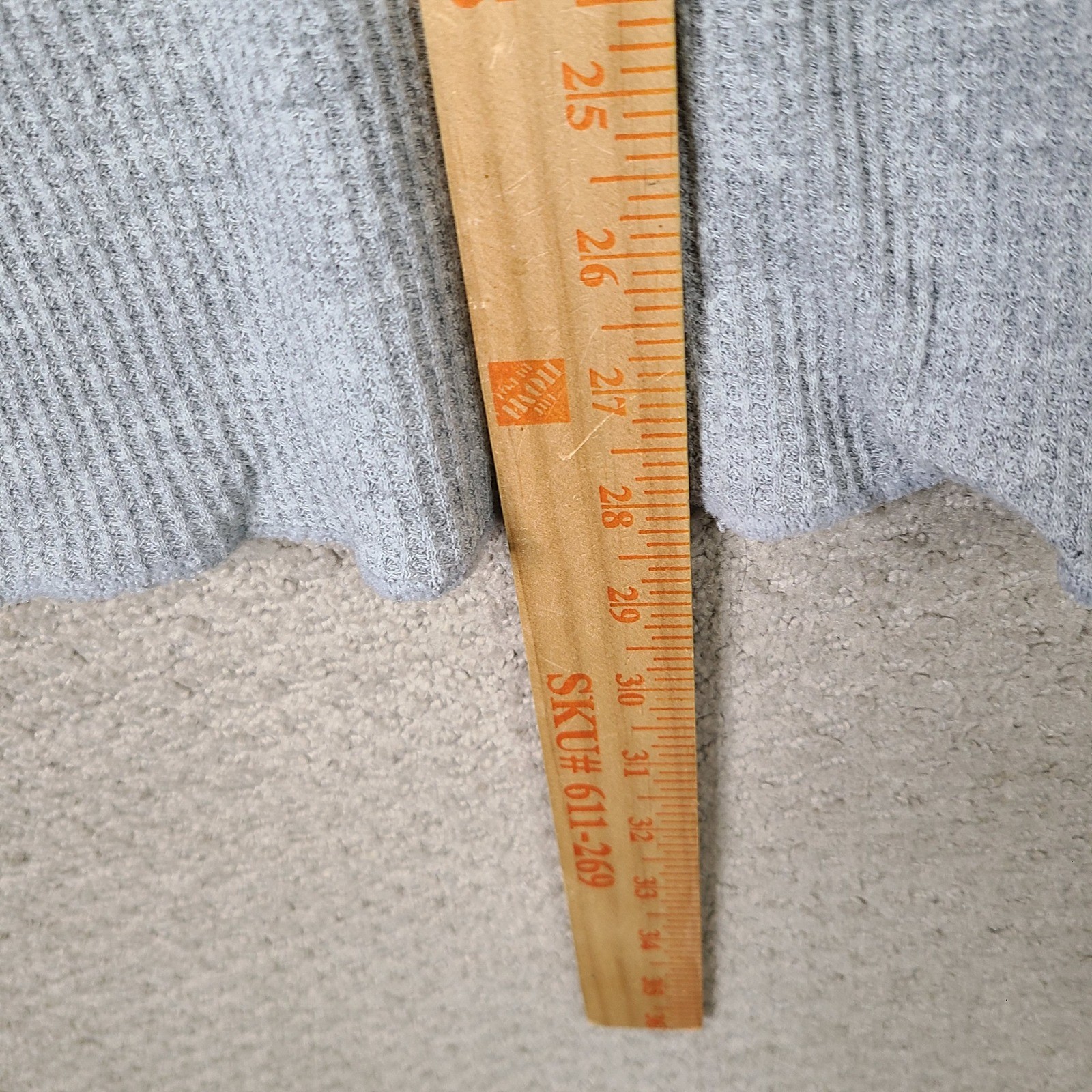 North West Territory Shirt Mens XL Gray Waffle Knit Thermal Long Sleeve USA gallery