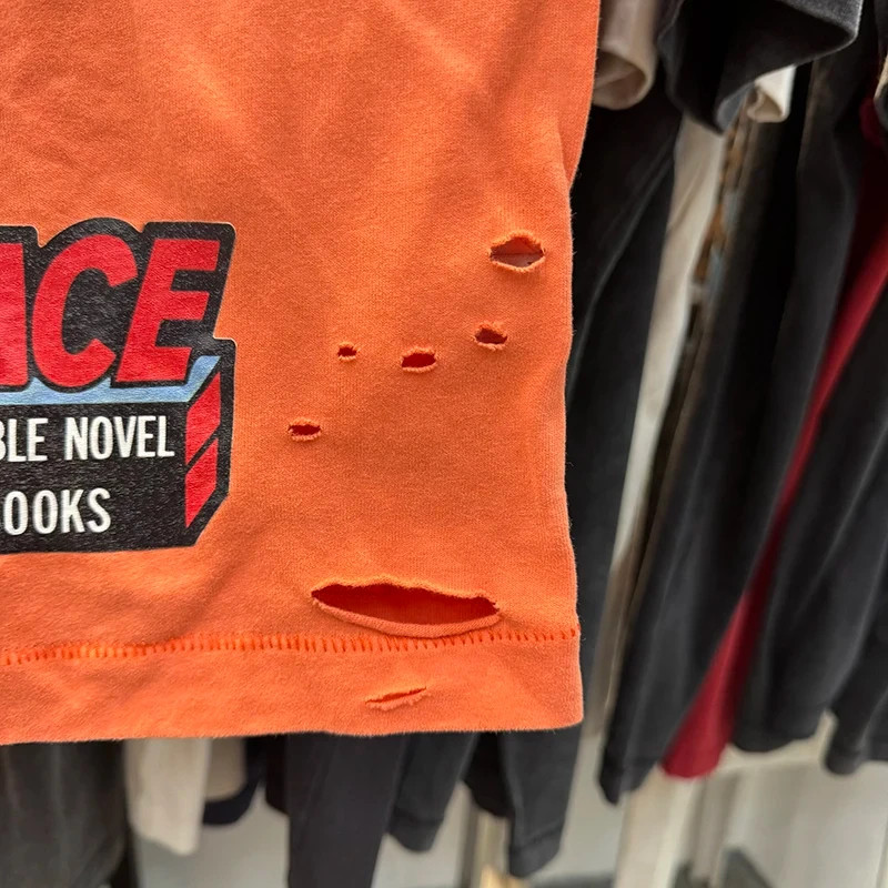 Hollywood Living Theatre Connection Play Jazz Mens Orange Cotton T Shirt gallery