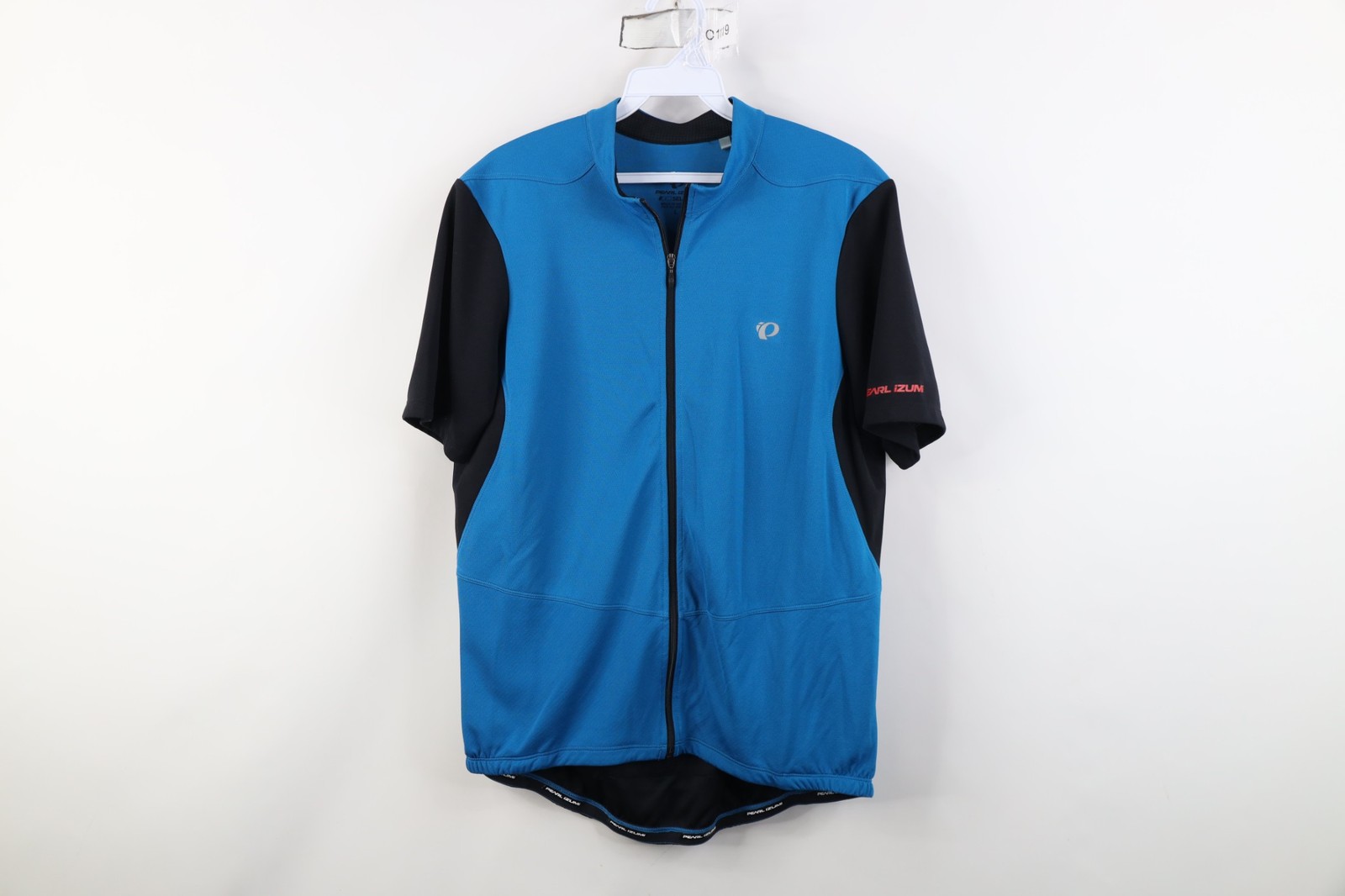 Pearl Izumi Select Mens Large Reflective Full Zip Bicycle Cycling Jersey Shirt gallery