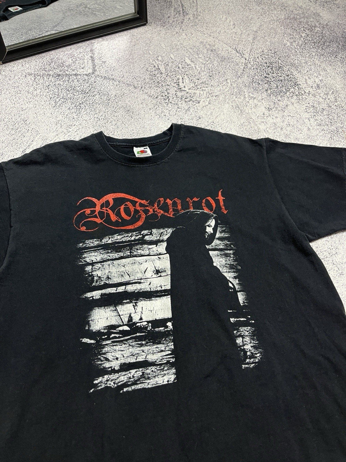 Vintage 2000s Rammstein Rosenrot Graphic T Shirt Rock Band Tee Men’s Size L gallery