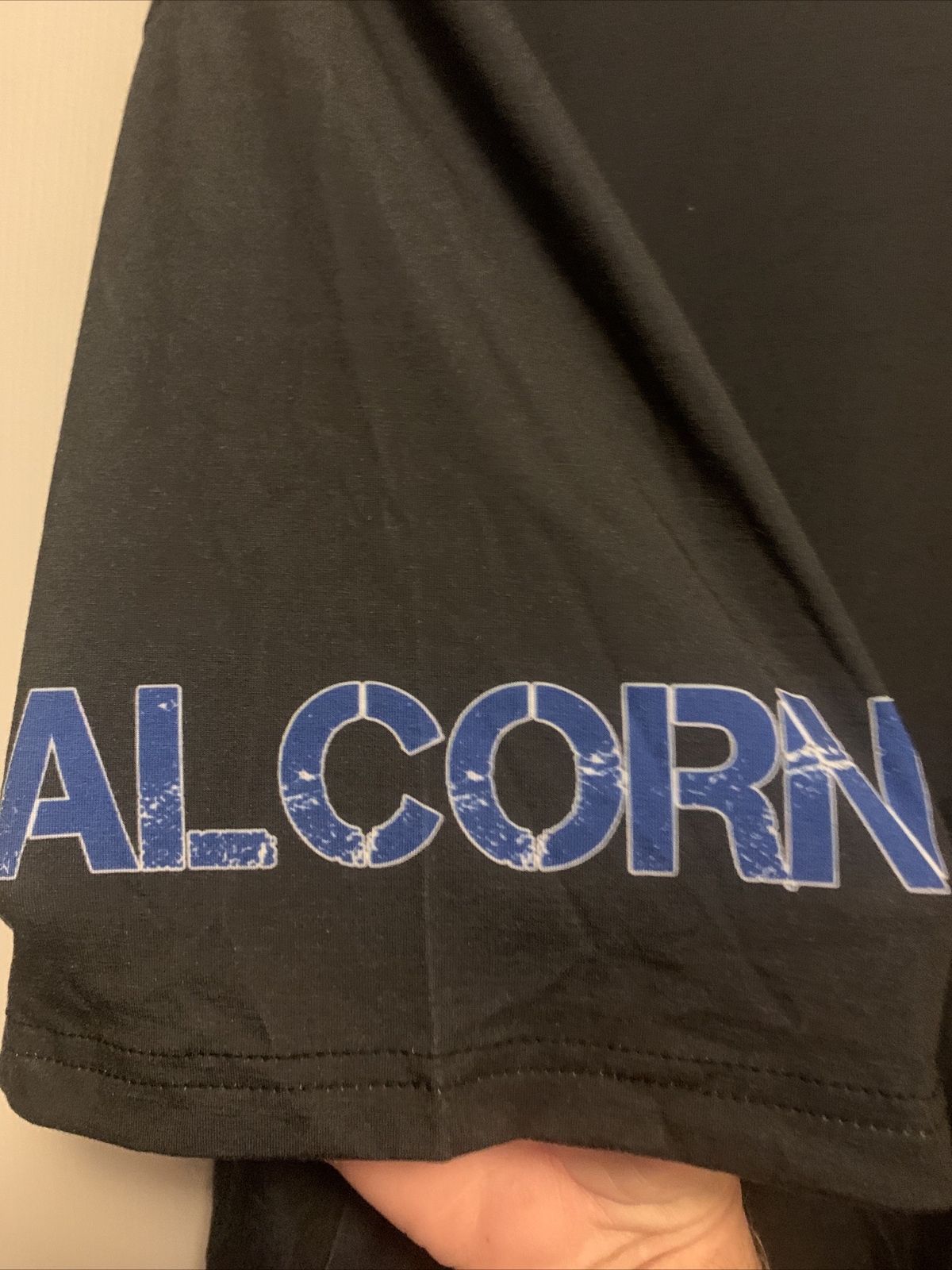Men's Distressed American Flag Dry Wicking Tee W/ “ALCORN” Athletic T-Shirt 2XL gallery
