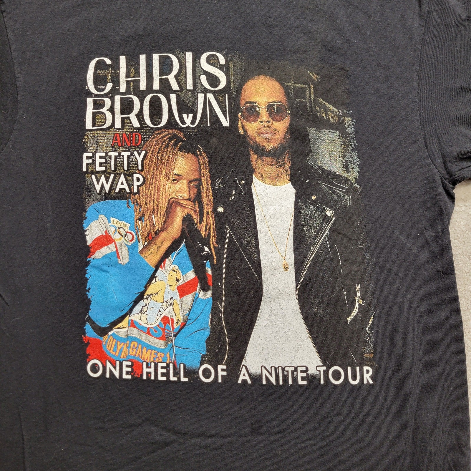 Delta Pro Weight Chris Brown & Fetty Wap One Hell Of A Nite Tour 2015 Tour Large gallery
