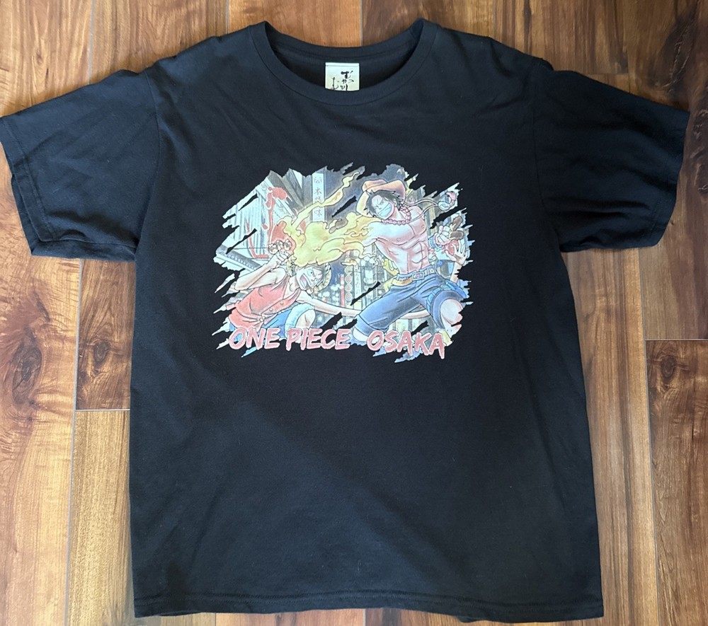 One Piece T-Shirt Osaka Mugiwara Store Exclusive – Luffy & Ace – Japan