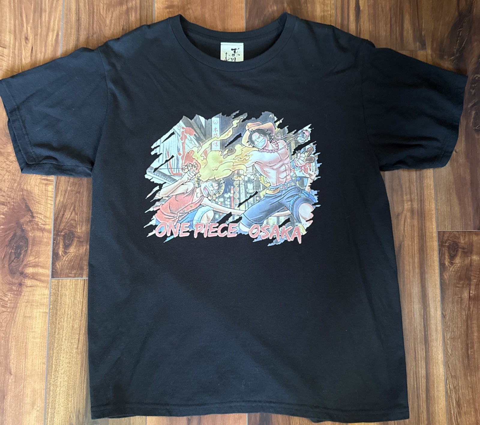 One Piece T-Shirt Osaka Mugiwara Store Exclusive – Luffy & Ace – Japan