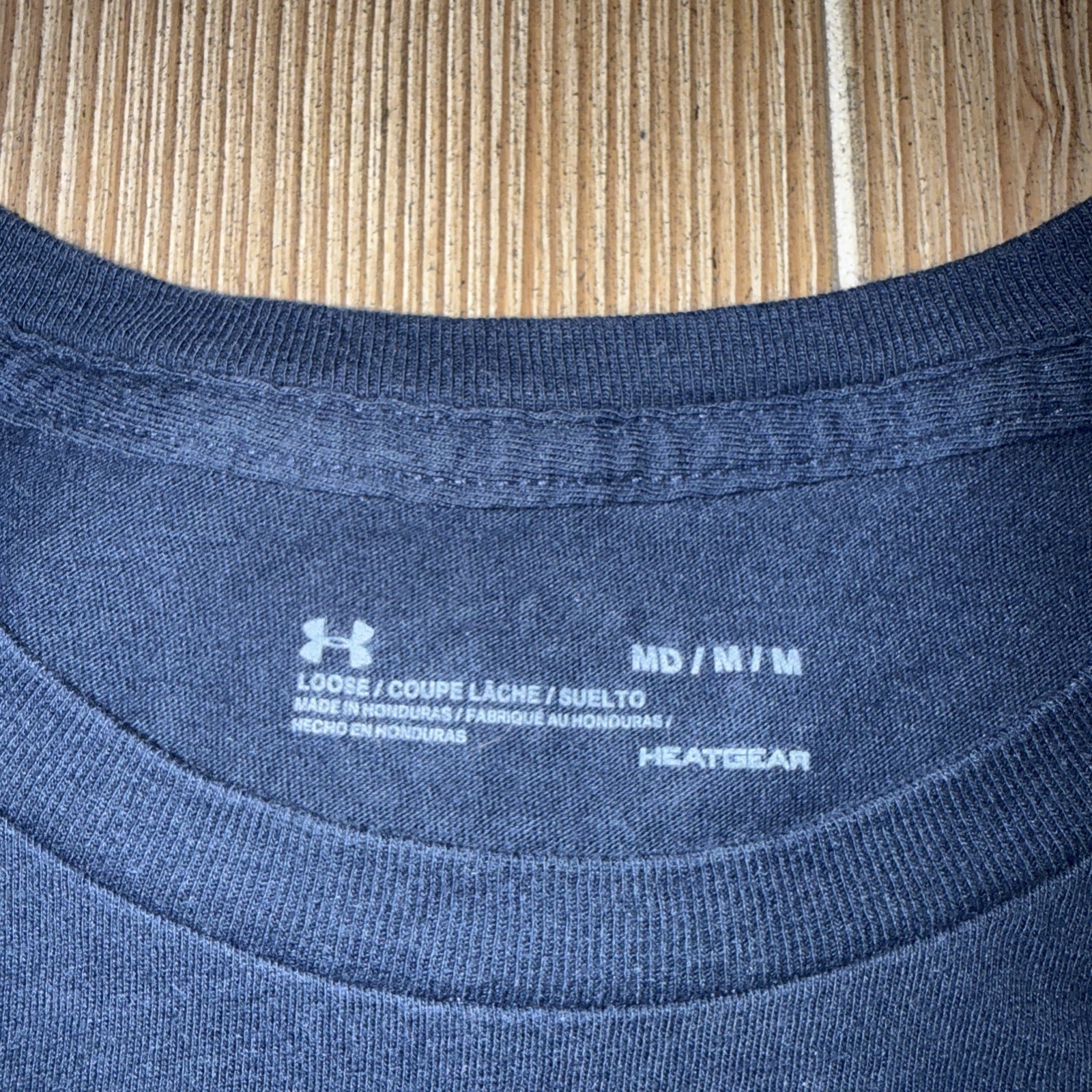 Under Armour Men's Heatgear Sportstyle T-shirt - Navy - Medium gallery
