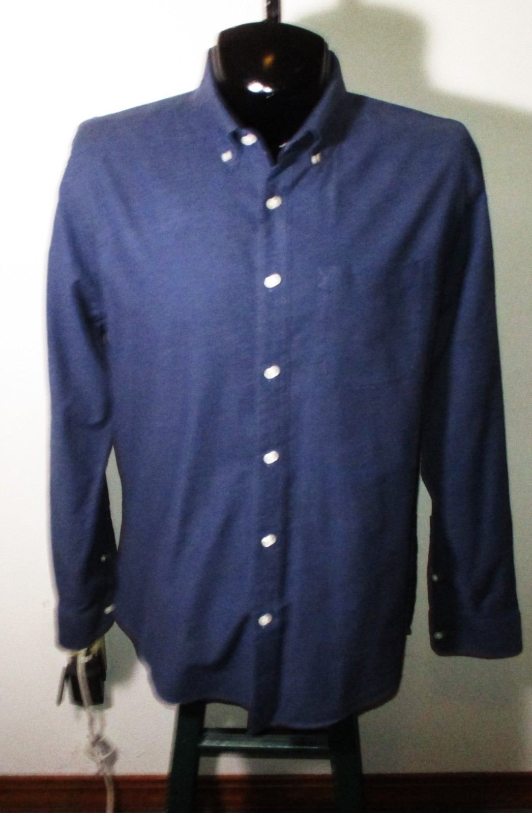 FAHERTY Blue Long Sleeve “Oxford” Shirt Men’s Size XL