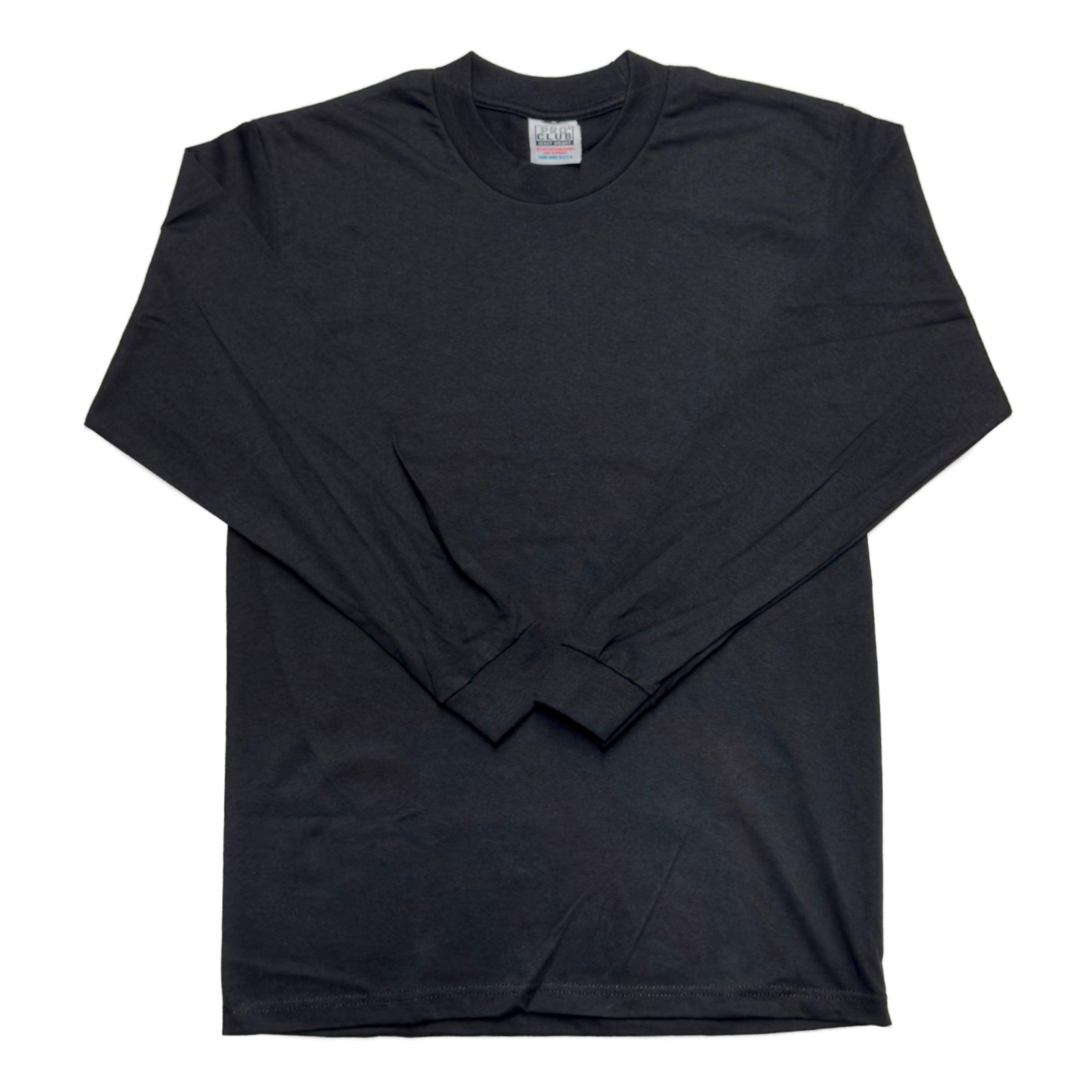 Pro Club Men's Heavyweight Cotton Long Sleeve Crew Neck T-Shirt gallery