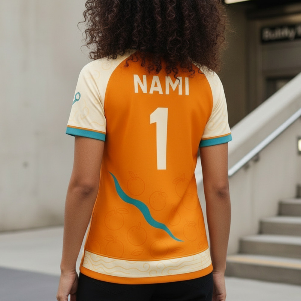 Nami Jersey | One Piece Anime Jersey gallery