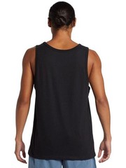 $30 Quiksilver Men’s Comp Stripe Tank Sleeveless Tee In Black Size S