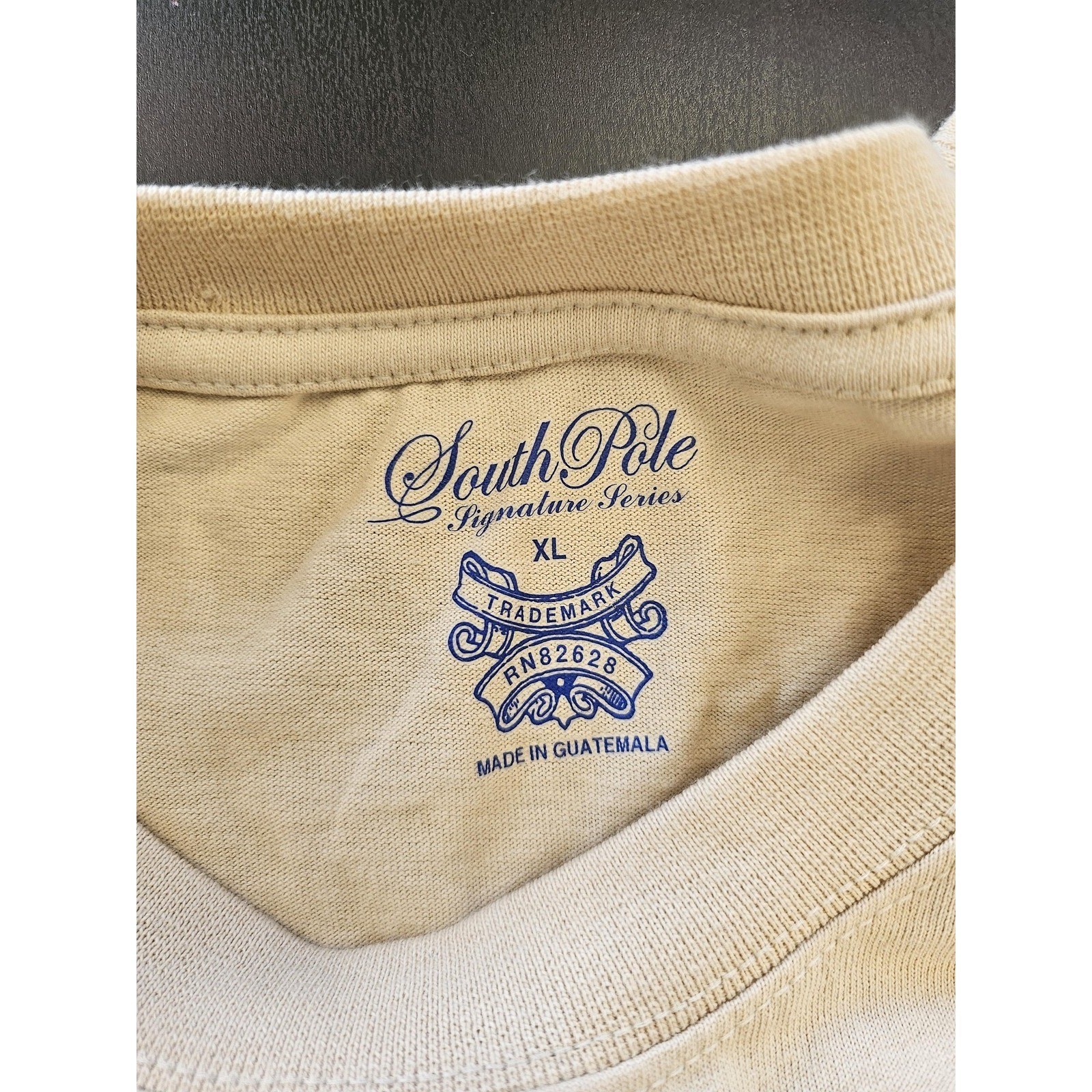 Southpole Shirt Mens XL Tan Graphic Camo Logo Authentic Collection Streetwear gallery