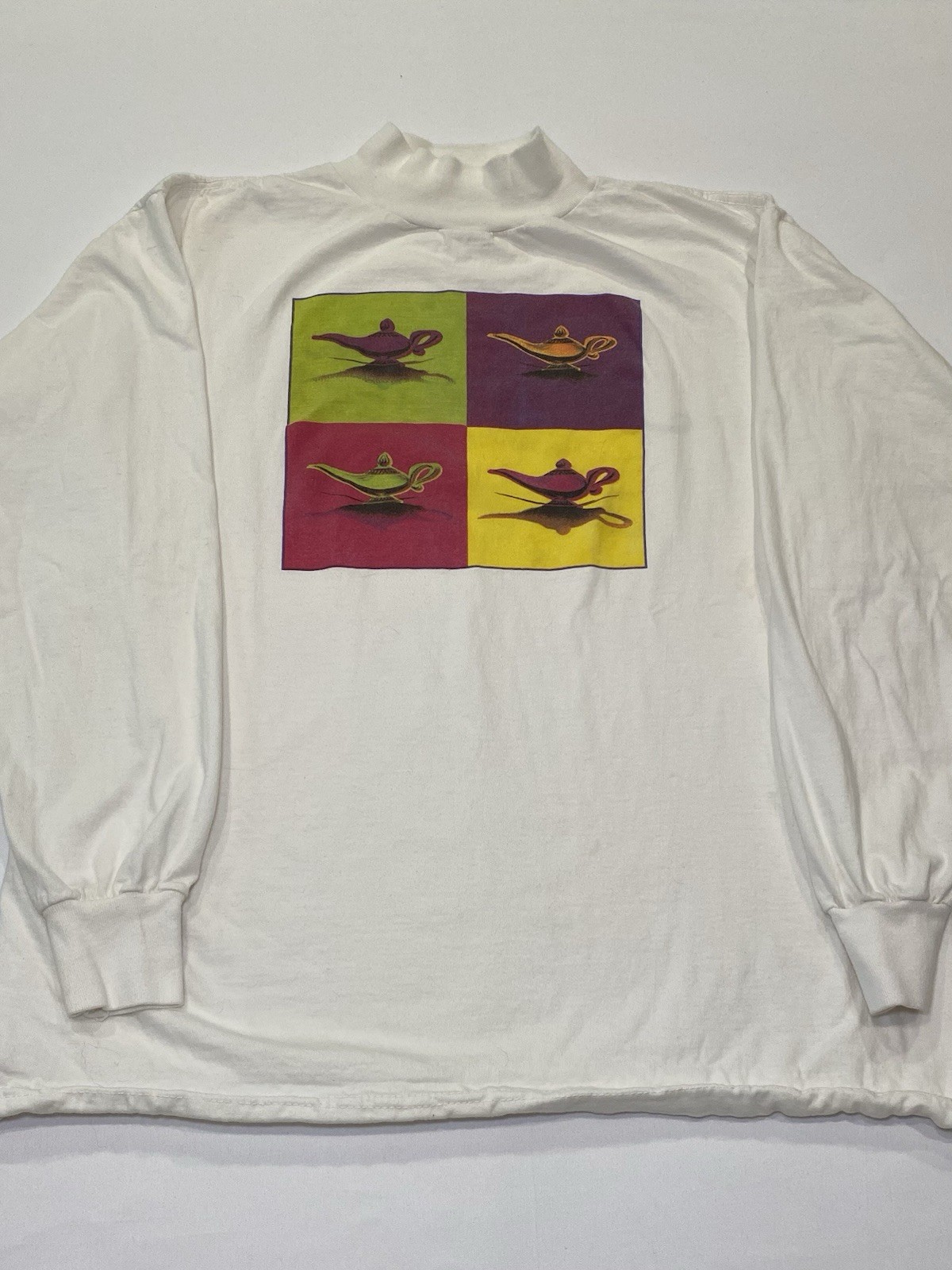 Vintage 1992 MoMa Aladdin Museum Of Modern Art NYC Turtleneck Sz L GRAIL RARE gallery